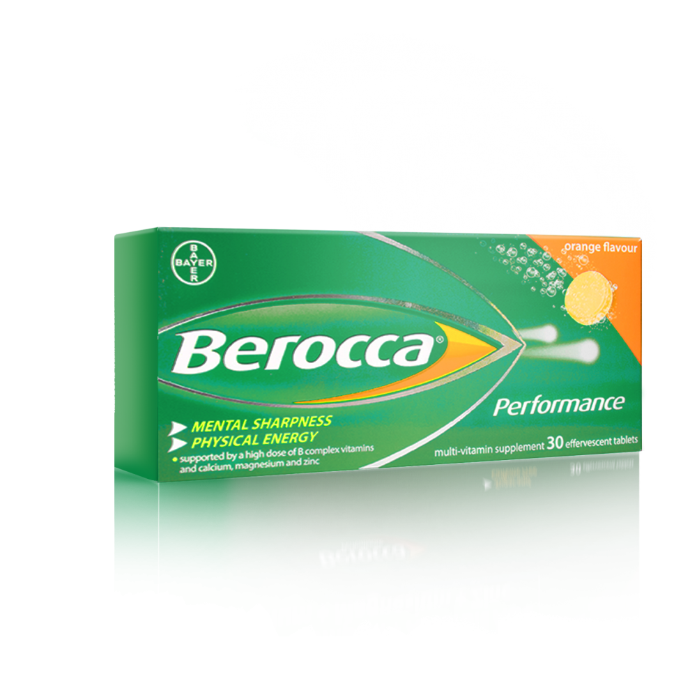 Worn out? Berocca gives a boost for you to maintain focus.
